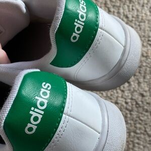 Adidas Trendy Green Tennis Shoes like Stan Smith